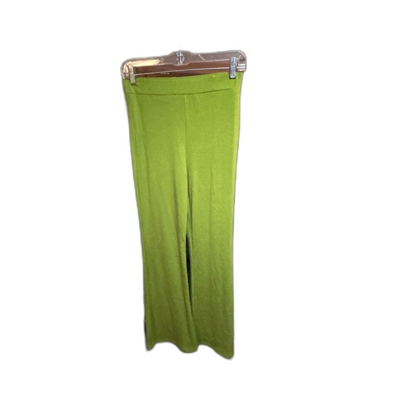 Olivaceous Green Wide Leg Pants Medium - Picture 3 of 6